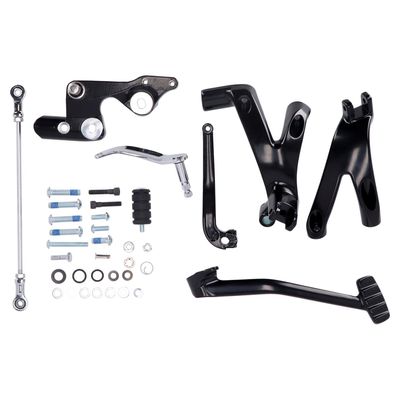 Framflyttade reglage MCS M8 svart Softail with mid-controls m.fl.