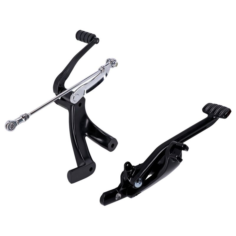 Framflyttade reglage MCS M8 svart Softail with mid-controls m.fl.