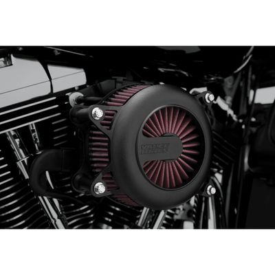 Luftfiltersats Vance & Hines VO2 Rogue struktursvart Softail 18-24