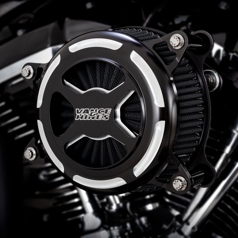 Luftfiltersats Vance & Hines VO2 matt Softail 00-15