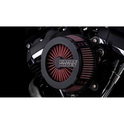 Luftfiltersats Vance & Hines VO2 Cage XL Sportster 91-22 mattsvart