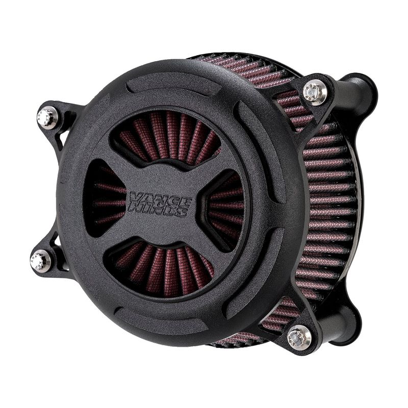 Luftfiltersats Vance & Hines VO2 struktursvart Softail 00-15