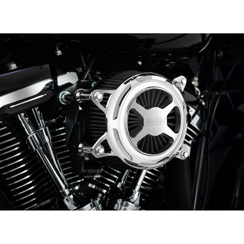 Luftfiltersats Vance & Hines VO2 krom Softail 18-24