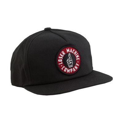 Keps Loser Machine Good Luck snapback svart