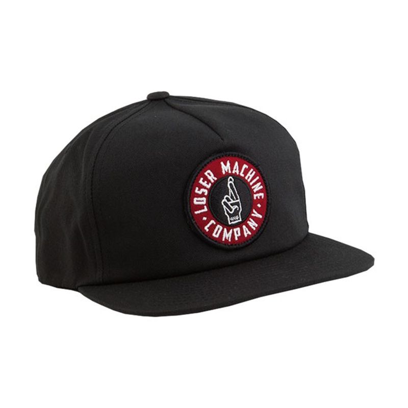 Keps Loser Machine Good Luck snapback svart