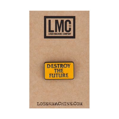 Loser Machine Dtf Pin Gunmetal One Size