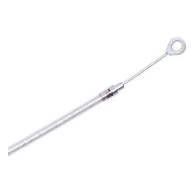 Kopplingsvajer MCS 66" 168cm krom Big Twin clutch 06-26
