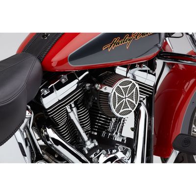 Luftfiltersats Cobra 606-0101-02 Naked Cross krom Softail 18-24