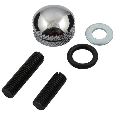 Skruvsats fingerskruv sadel MCS 1/4-28 utan täckbricka de flesta H-D 73-95
