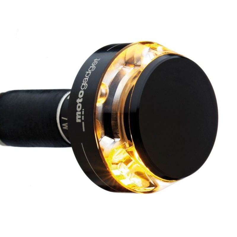 Blinkers Motogadget LED höger universal svart