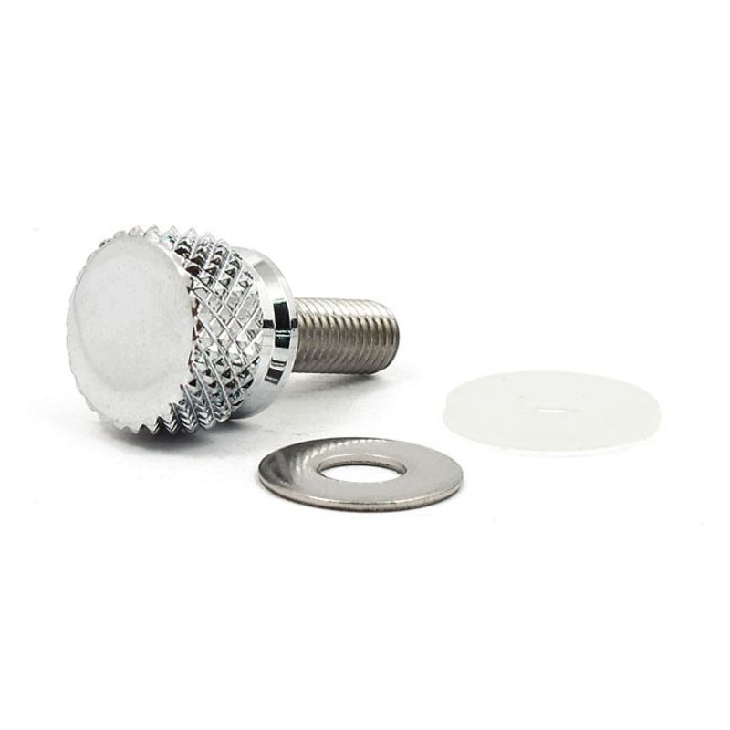 Skruvsats MCS Grooved krom 96-26