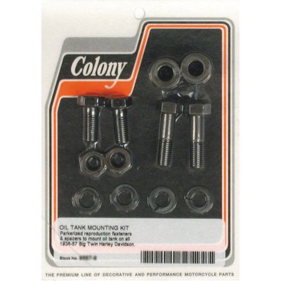 Monteringssats oljetank Colony Big Twin 36-57 svart