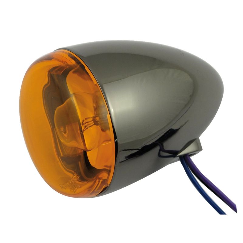 Blinkers Chris Products Amber 5/8" 16mm svart
