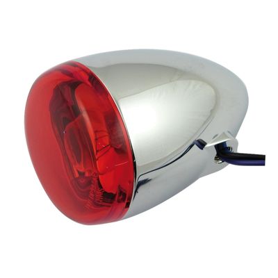 Blinkers Chris Products 5/8" 16mm krom/röd