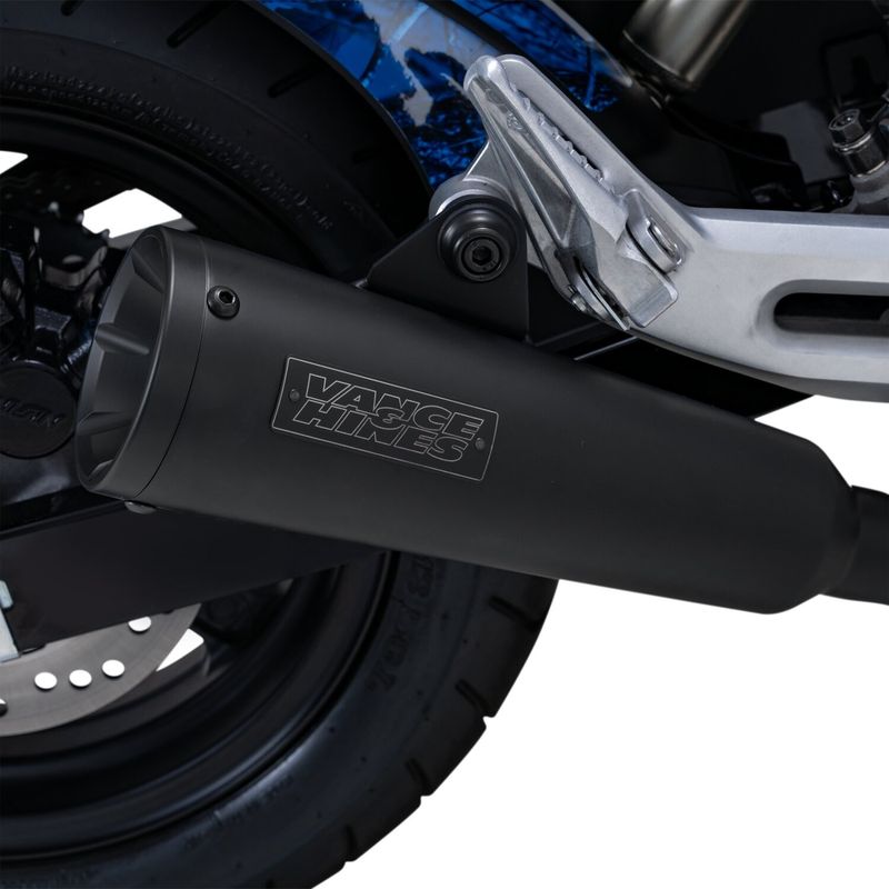 Ljuddämpare Vance & Hines mattsvart Honda Grom 125 2022