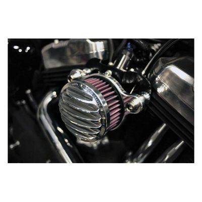 Luftfiltersats Rough Crafts 933808-342-XL polerad XL Sportster 04-22