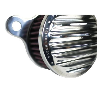 Luftfiltersats Rough Crafts 933808-342-XL polerad XL Sportster 04-22