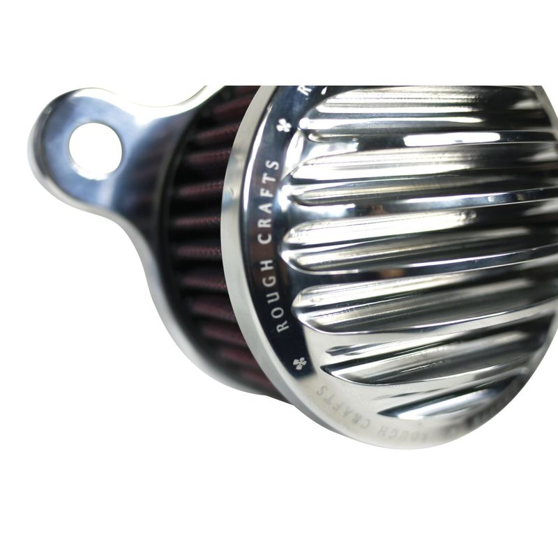Luftfiltersats Rough Crafts 933808-342-XL polerad XL Sportster 04-22