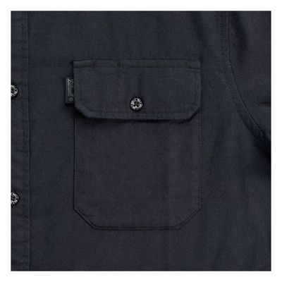 Biltwell Blackout flannel shirt black