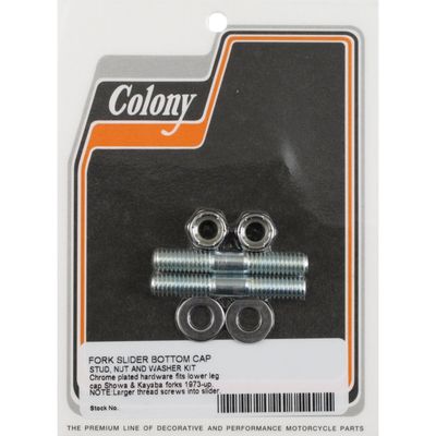 Lock hjulaxel Colony Hex FX, FXR, XL Sportster 73-87