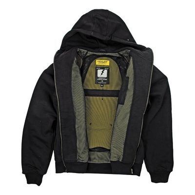 Hoodie John Doe XTM 2 stl 2XL svart