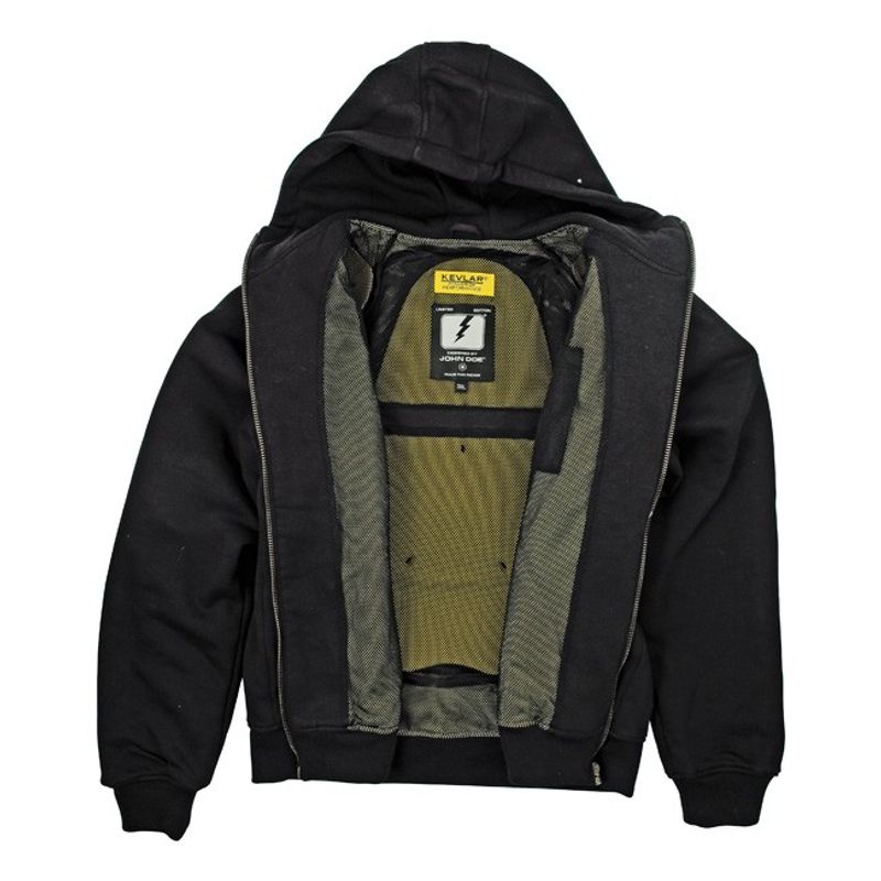 Hoodie John Doe XTM 2 stl 2XL svart