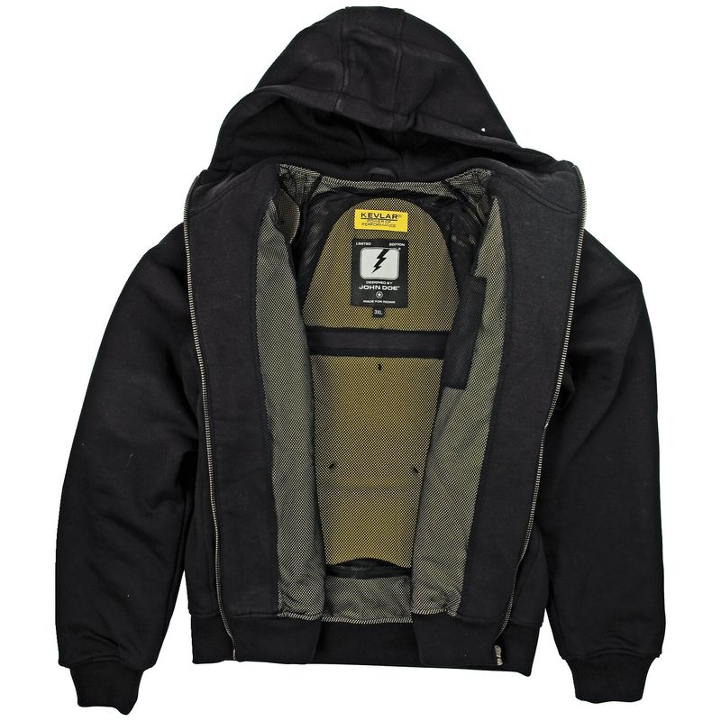 Hoodie John Doe XTM 2 stl 2XL svart