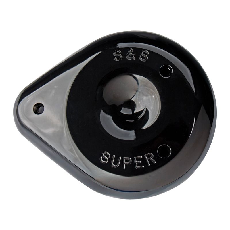 Luftfilterlock S&S E G svart