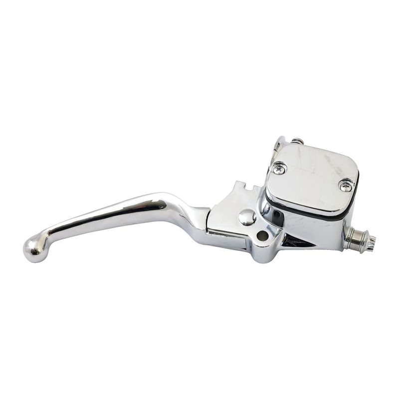 Huvudcylinder styre MCS 11/16" krom Big Twin 96-07