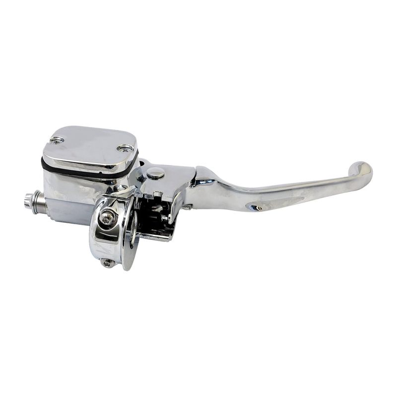 Huvudcylinder styre MCS 11/16" krom Big Twin 96-07
