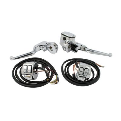 Styre MCS 11/16" krom Big Twin 96-13