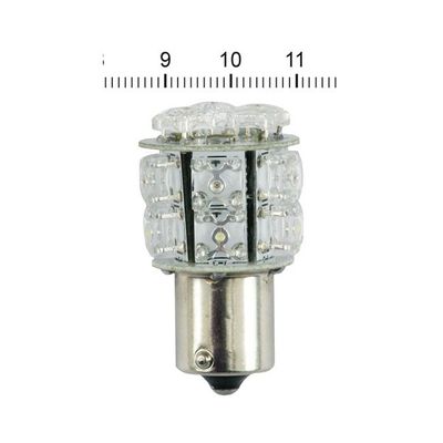 Glödlampa MCS Superflux LED röd