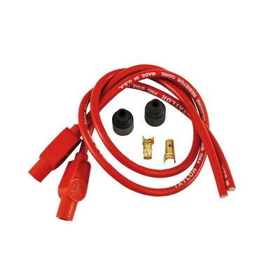 Kabel tändstift Taylor 8mm kolfiber röd 76289
