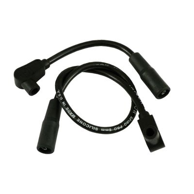 Kabel tändstift Taylor Wire 8mm Softail 00-17 svart