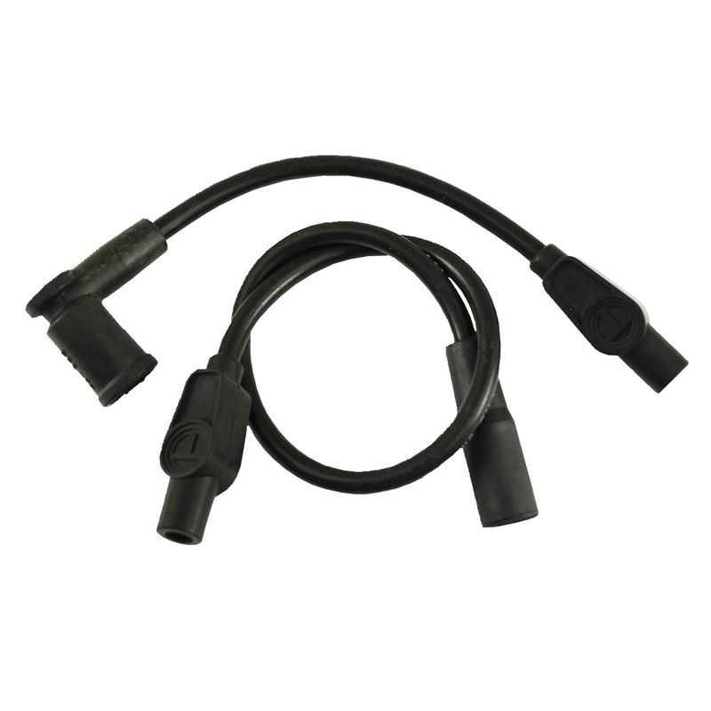 Kabel tändstift Taylor Wire 8mm svart FLT/Touring with carburetor