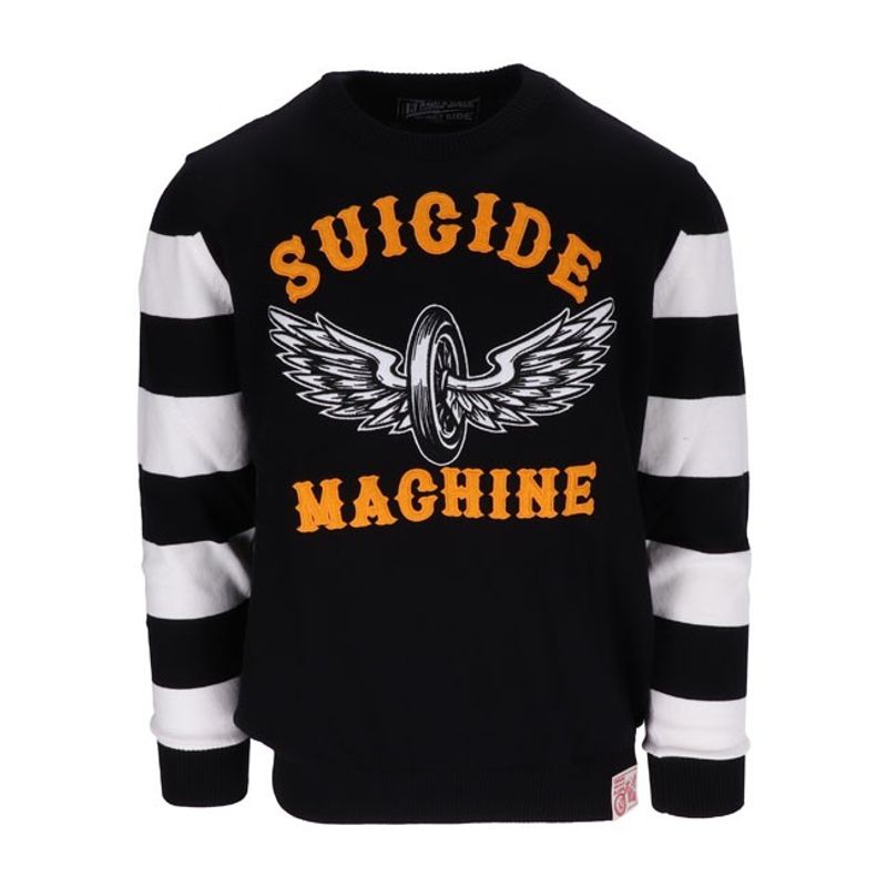 Tröja 13 and a half company Outlaw Suicide stl M svart