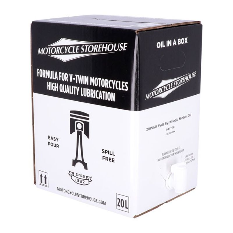 Olja Vspec 20W 50 Full 20liter syntet Big Twin 84-26