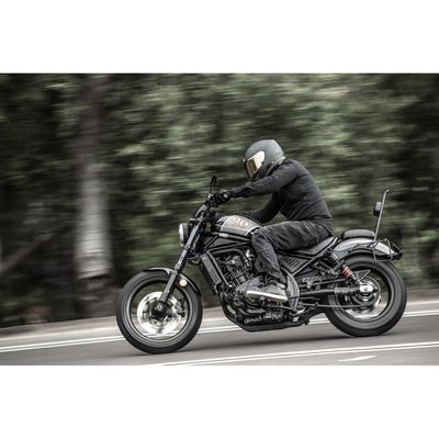 Sidokåpor Burly Slash Cut vänster och höger svart Honda Rebel CMX1100 21-25