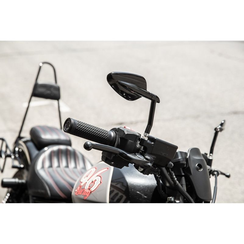 Spegel Burly Hot Rod vänster höger svart Honda Rebel CMX1100 21-22