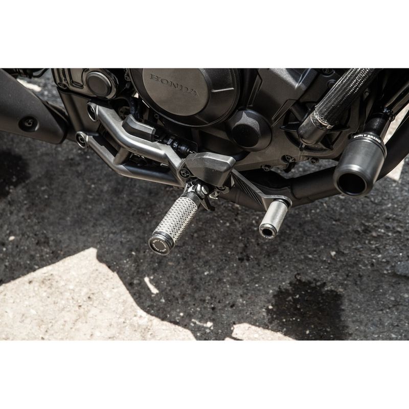 Fotpinne Burly Slash svart förare Honda Rebel CMX1100 21-22