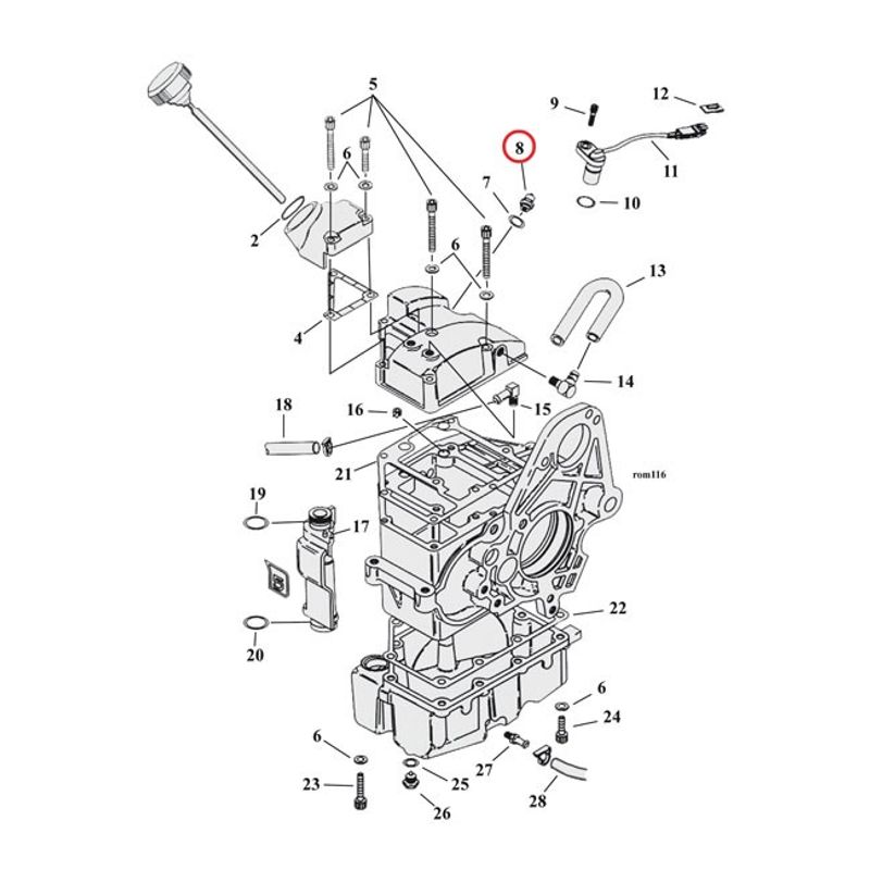 Strömbrytare Standard Motor Products H-D 71-73