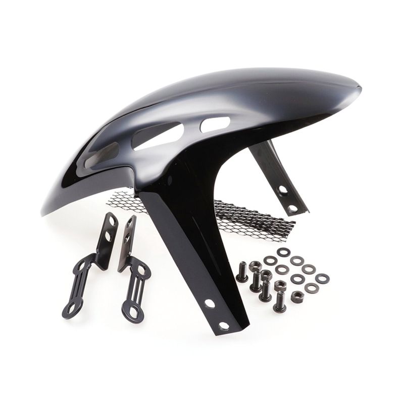 Framskärm Cult-Werk Custom V2 blanksvart FXLRS Low Rider S 114 20-22