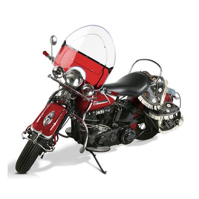 Vindruta National Cycle NC Vintage röd nedre Knucklehead 36-47