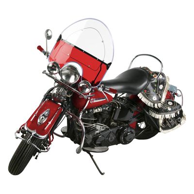 Vindruta National Cycle NC Vintage röd nedre Knucklehead 36-47