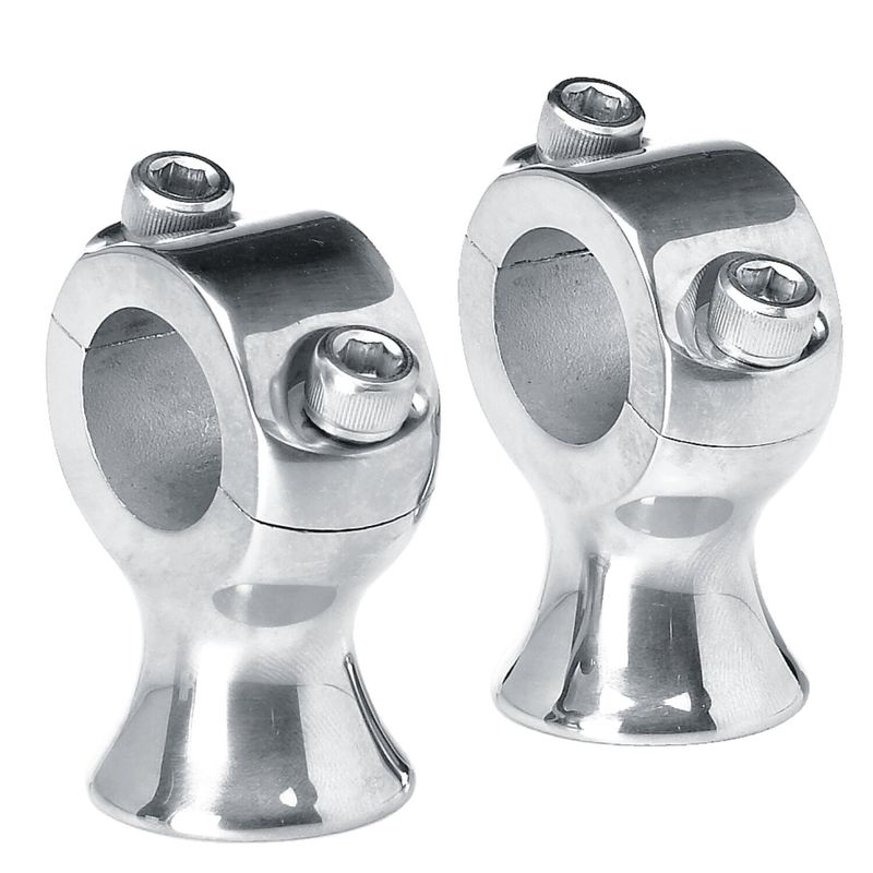 Styre risers Biltwell Slimline 1-3/4" 1" 1"/25.4mm handlebars polerad