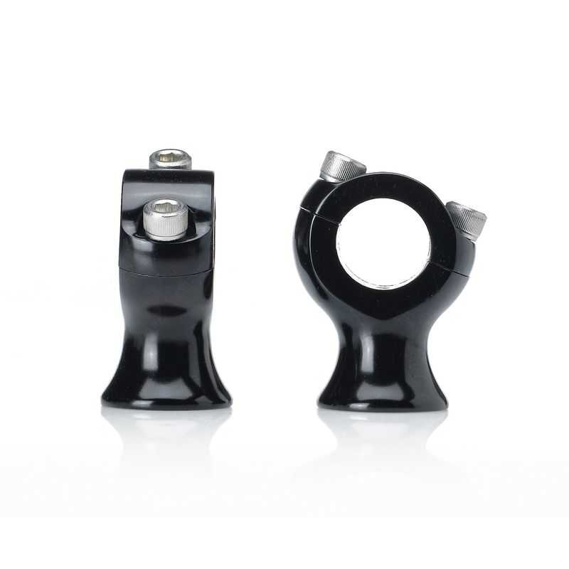 Styre risers Biltwell Slimline 1-3/4" 1" 1"/25.4mm handlebars blanksvart