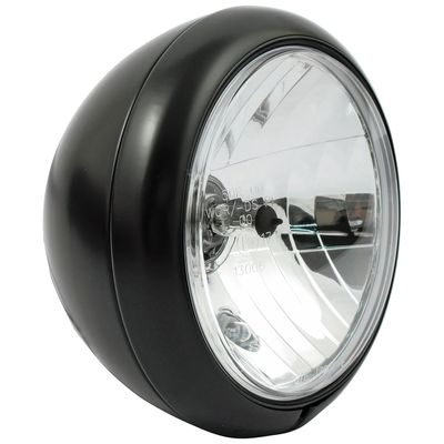 Strålkastare MCS FL H4 7" svart