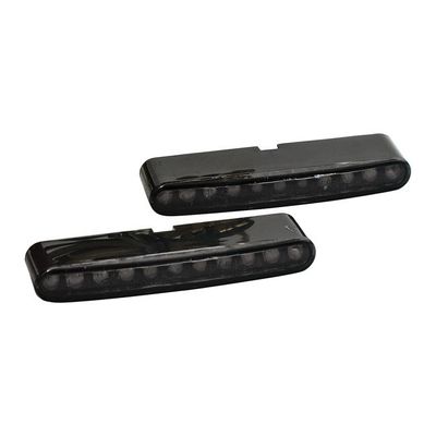 Blinkers MCS Stripe LED rökfärgad universal