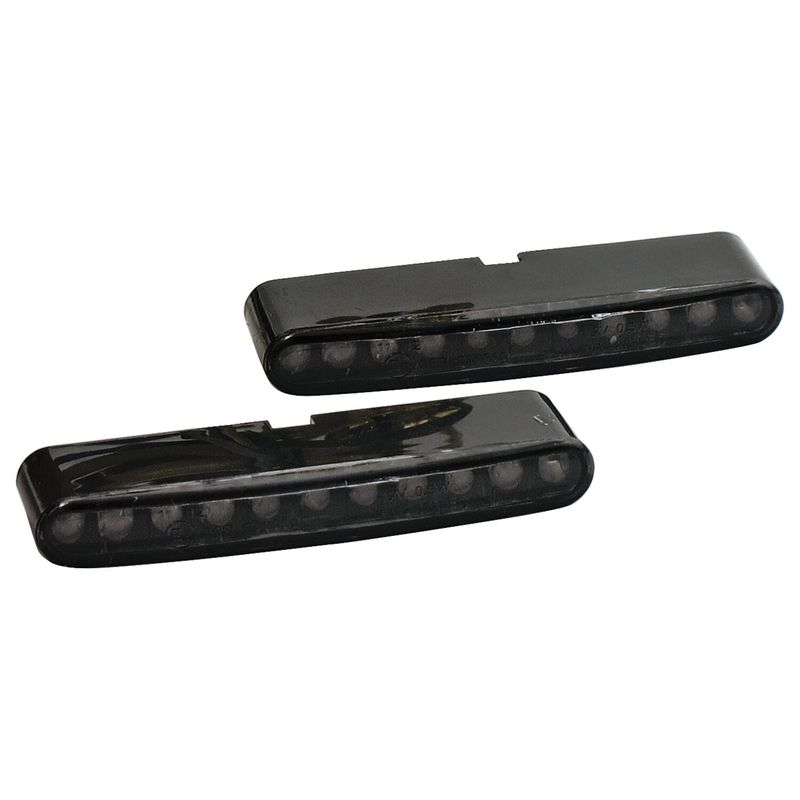 Blinkers MCS Stripe LED rökfärgad universal