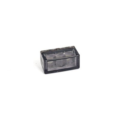 Baklykta MCS Cube-V Mini LED vertikal rökfärgat glas universal